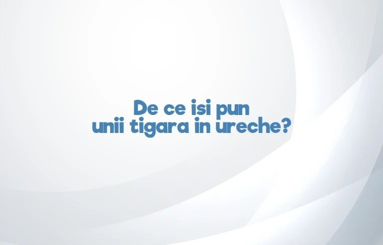 tigara in ureche