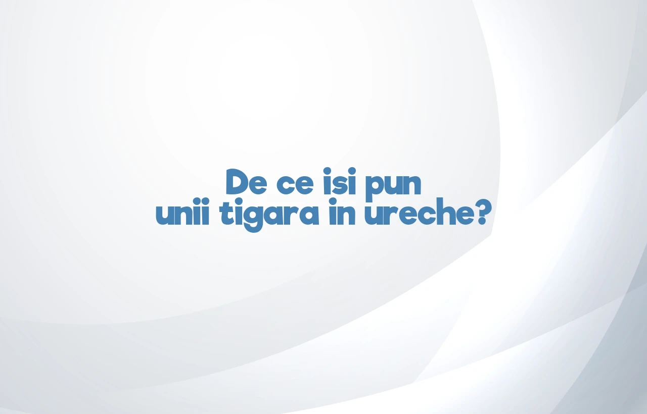 tigara in ureche