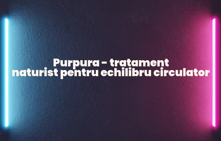 purpura tratament naturist