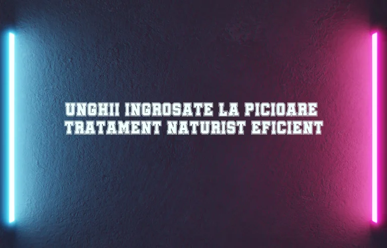 tratament naturist pentru unghii ingrosate la picioare