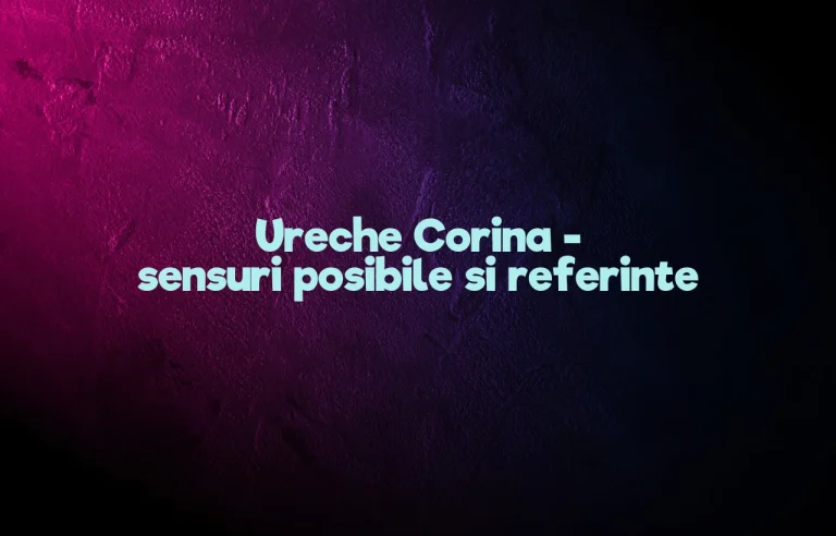 ureche corina