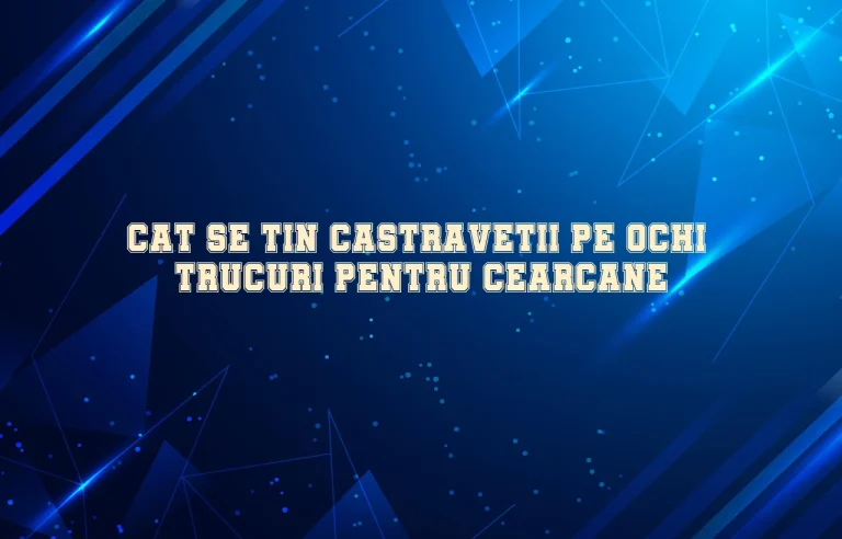 cat se tin castravetii pe ochi